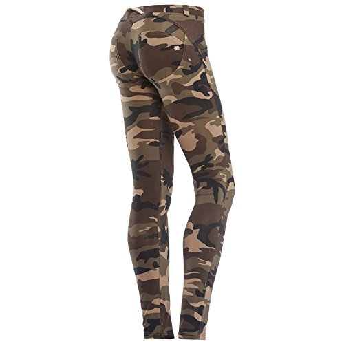 Freddy WR.UP Regular Rise â€“ Skinny Push Up Pants to Shape Your Butt â€“ Italian Butt Lifting Jeans for Women