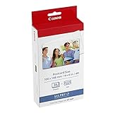 36 hojas Canon KP-36IP - Pack de papel fotográfico y tinta (36 hojas, 4x6\", 100 x 148 mm)