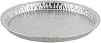 Contital C14G Aluminiumschalen für Lebensmittel | Einwegbehälter Take Away und Pfannen, Mikrowelle Safe, Profi-Linie | 50 Stück