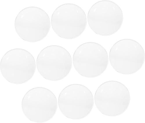 ULTECHNOVO 10 unids Vr lente Vr auriculares Vr Accesorios Gafas Accesorios Accesorios hápticos Trajes anti-lente acrílico 3D lentes para Vr Gafas