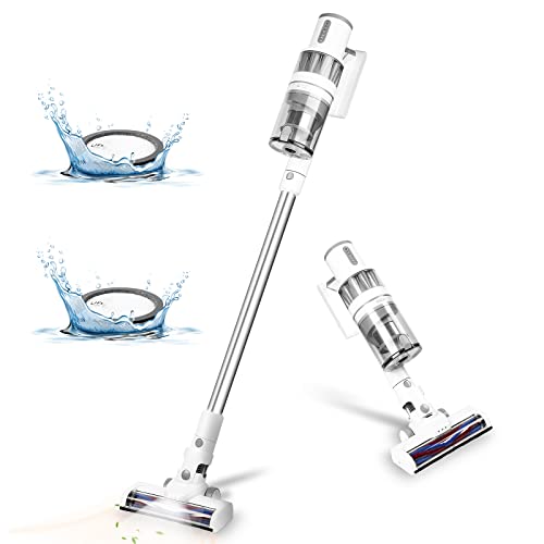 Blue Devil V10W Lightweight Stick Vacuum HandHeld,Cordless, 2Stage