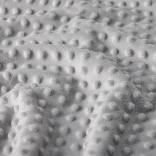 Image of HOMRITAR Baby Blanket for Kids Super Soft Minky Blanket with Dotted Backing, Dinosaurs Multicolor Printed for Toddlers Nursery 30 x 40 inch (75 x 100 cm)