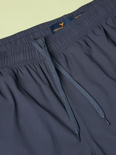 Image of TECHNOSPORT Men's Colorblock Slim Fit Sports Joggers TECHNOLITE Lightweight Active Track Pants Quick Dry Stretch Gym Running Training Fitness Activewear