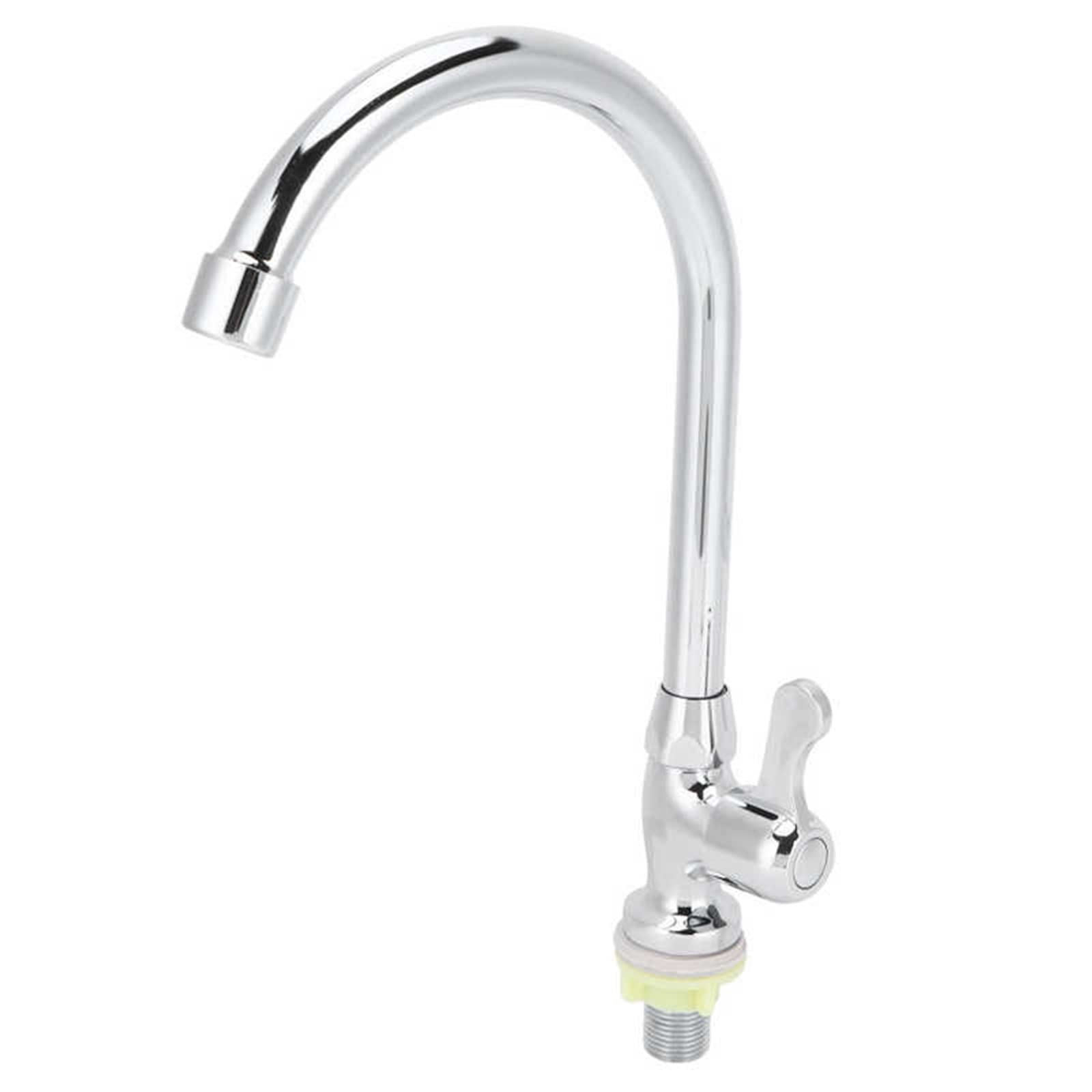Robinet évier de cuisine cuivre G1/2 mitigeur rotatif eau froide