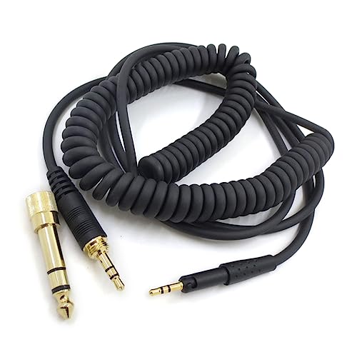 Limtula and Flexible Headphone Wire with 6.35mm Plug for HD6DJ MIX HD8 HD7 HD598 HD2.30 HD598SE HD549