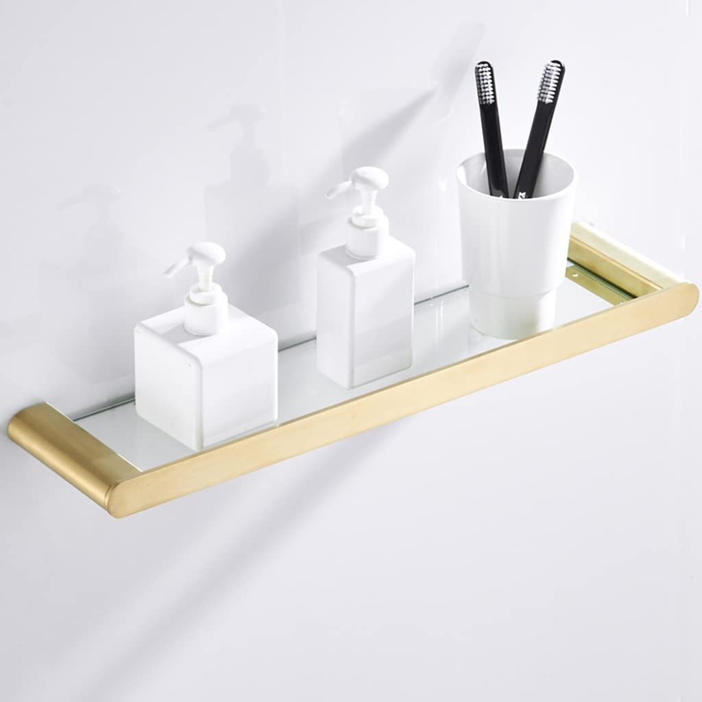 GLETSF Nordic Brushed Gold Towel Rack, Bathroom Hardware Pendant, Bath Towel Rack, Toilet Rack, Bathroom Accessories Set
