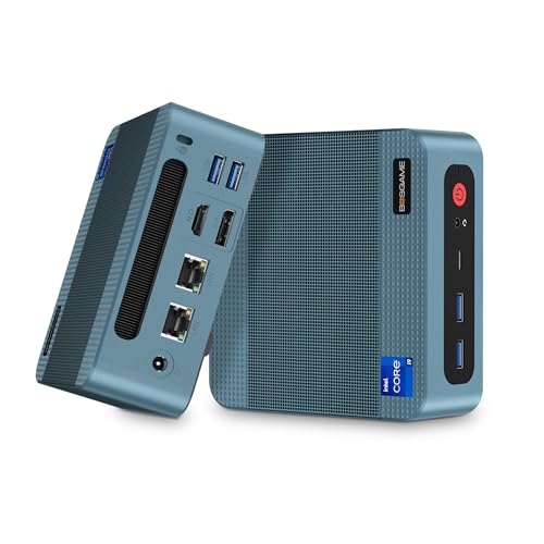 Image of BOSGAME Mini PC P2 Pro, Intel i9 12900H(14C /20T, up to 5.0 GHz) Thunderbolt 4 Mini Computers, 32GB DDR5, Dual Channel RAM, 1TB PCIe 4.0 NVMe SSD, Dual 2.5G LAN, WiFi 6E /BT5.2