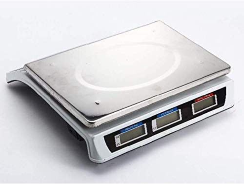 Báscula digital electrónica acero inoxidable 40kg/5g miniatura 3