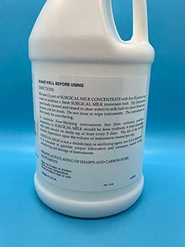 201164 PT# 201164- Lubricant Instrument Lorvic Surgical Milk Concentrate 64oz...