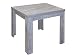 Produktbild Küchentisch Ausziehtisch Beton Optik Dekor 80x80cm