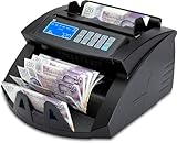 ZZap NC20i Banknote Counter & Counterfeit Detector - Counts 1000 banknotes per Minute, Batch Counting, 5-fold Counterfeit Detection and More!