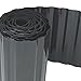com-four® Bordes de césped de plástico - Borde de Cama para césped,...