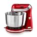 Dash Stand Mixer (Electric Mixer for Everyday Use): 6 Speed Stand Mixer with 3 qt Stainless Steel Mixing Bowl, Dough Hooks & Mixer Beaters for Dressings, Frosting, Meringues & More - Red