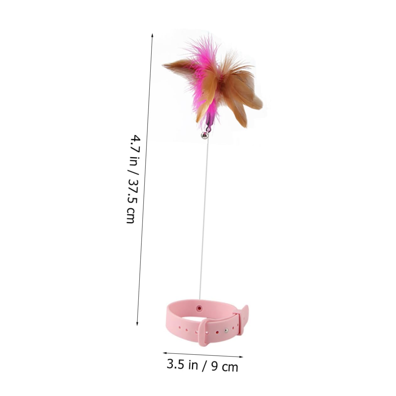 Toyvian Collar De Juguete para Gatos Juguete para Mascotas Gatos para Gatitos Mordeduras