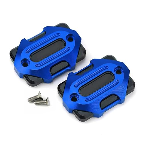 Tapa de copa de aceite de freno en aluminio azul para moto Honda PCX150 y PCX160