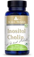 Inositol Cholin - 750 mg natürliches Inositol & 750mg Cholin Bitartrat - nach Dr. med. Michalzik - ohne Zusatzstoffe - von Biotikon®