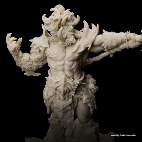 Image of ELEGOO 8K Standard Photopolymer 3D Printer Resin 405nm UV-Curing Resin Best for 8K /12K /14K /16K Saturn LCD MSLA DLP 3D Printer Vanilla 1000G