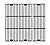 GasSaf 19 3/4 inch Grill Grid Grates Replacement for Chargriller 5050, 3001, 3008, 3030, 4000, 2121, King Griller 3008 5252, Cast Iron Grill Cooking Grid Grates(19-3/4'' x 6-3/4'' Each)(Set of 3)
