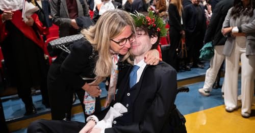 ​​​Mauro, la laurea dopo l'incidente ai Murazzi