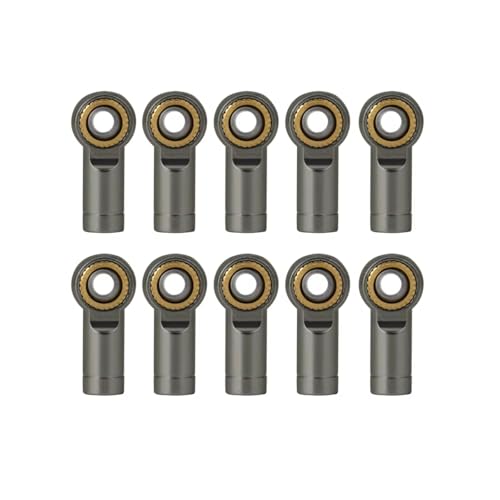 Biellette de direction M3 en aluminium anodisé titanium haute précision 1/10
