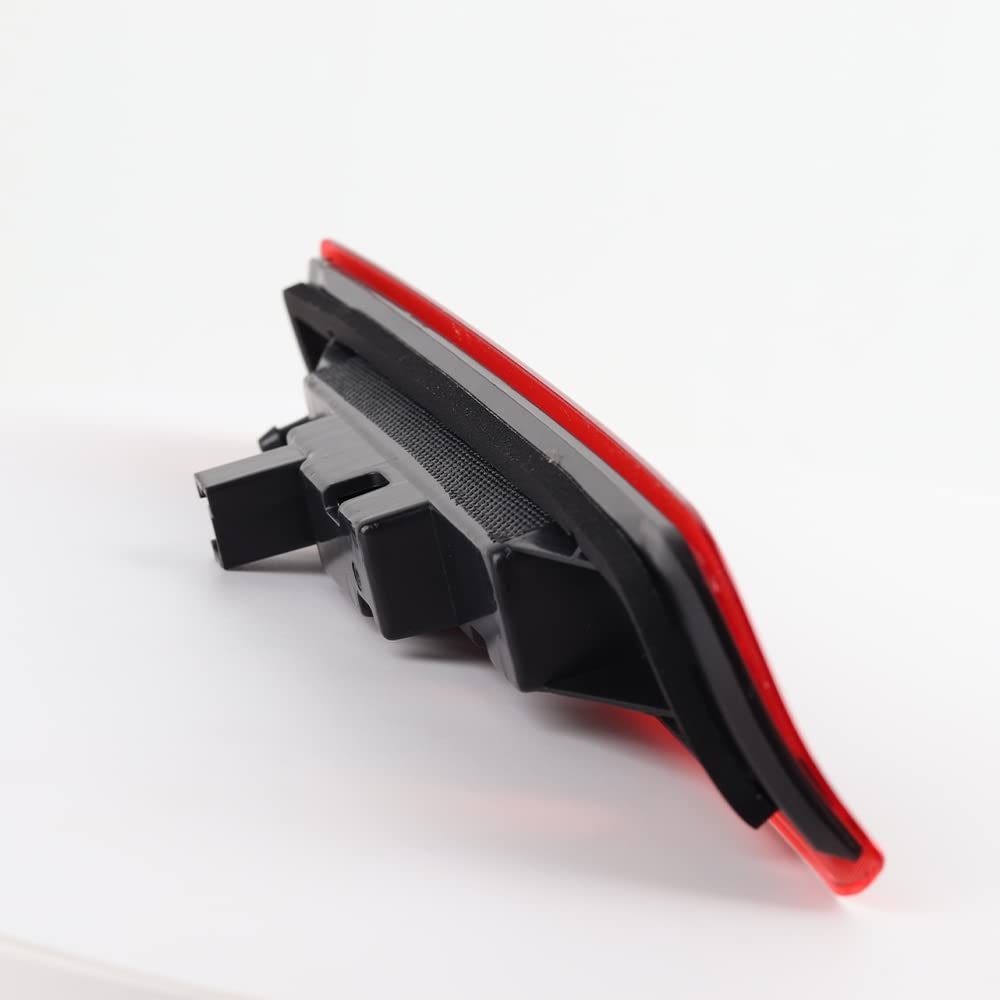 AIVYNA Luce di Arresto del Freno Posteriore A LED con Montaggio Alto E Terza Coda per Jeep Grand Cherokee 2005-2010,Rosso