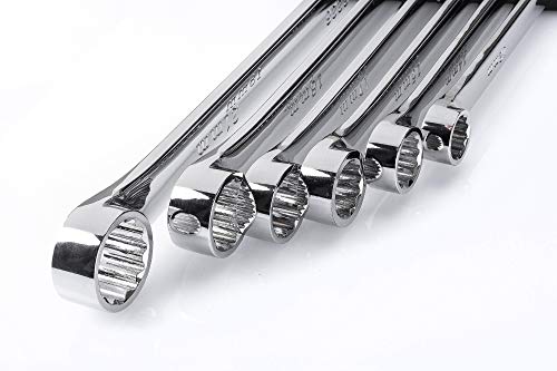 Extra Long Double Ring Box End Spanner Aviation Wrench Set Strong Power Less Effort Metric 10-21Mm By Jtc 3219S #TOP1