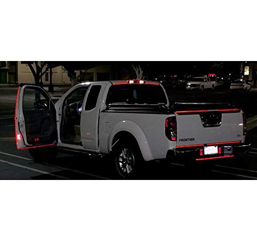 Image of Woniry High Intensity Reflective Warning Retro Conspicuity Tape Sticker 2 Inch X 3 Meter (Red)