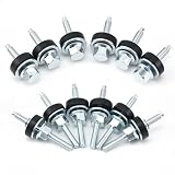 Warrenaut Valve Cover Bolt for Ford 6.0 Powerstroke Diesel F250 F350 E350 E450 2003-2010, 4C3Z-6C519-AA for Valve Cover BoltComplete Set one Side Long and Short