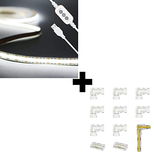 Tira de LED USB PAUTIX 2 m 6000K 640 LEDs Dimmable miniatura 1