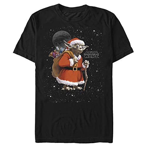 Star Wars Yoda Stars Night T-Shirt Homme : idée cadeau originale pour anniversaire