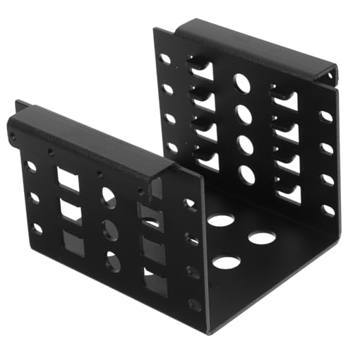 MUELODSIC Supporto Hard Disk Ferro Staffa Montaggio Resistente per Hard Drive Accessorio per Organizzare e Proteggere Installazione Facile e Veloce
