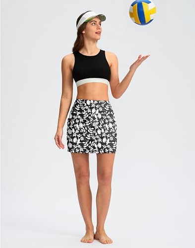 Image of G Gradual Women's 16 inch Swim Skirt with Pockets High Waisted Tummy Control Modest Swimsuit Bathing Suit Bottoms for Women