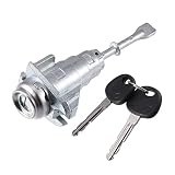 Hihaha 81970-2HA00 / Front Driver Side/Power Door Lock Cylinder with 2 Keys for Hyundai Elantra 2006