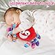 Tacobear Krabbe Baby Spielzeug 6 8 9 10 12 Monate Musikalische Krabbelspielzeug mit 50 Lieder und Aufnahmefunktion Crawling Crab Tummy Time Toys Baby Geschenk ab 1 Jahr Mädchen Junge