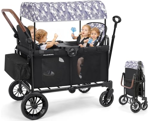Elemara Premium 4 Seater Wagon Stroller