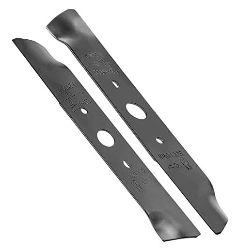 Greenworks 10-Inch Mower Blade Replacement Set 29712