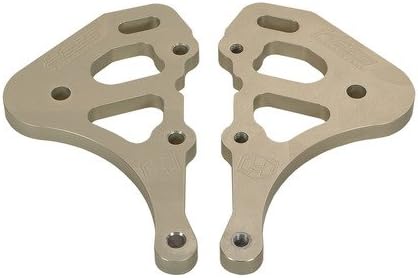 Hess Motorsports 703005 7075 Billet Rear Motor Mount Plates for Polaris RZR XP 1000