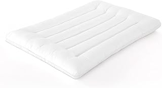 HOMBYS Thin Stomach Sleeper Bed Pillows for Sleeping, 2.5 Inch Thin Slim Flat Pillow for Stomach and Back Sleepers, Extra Low Profile Pillow, Machine Washable-18x26(Standard, White)