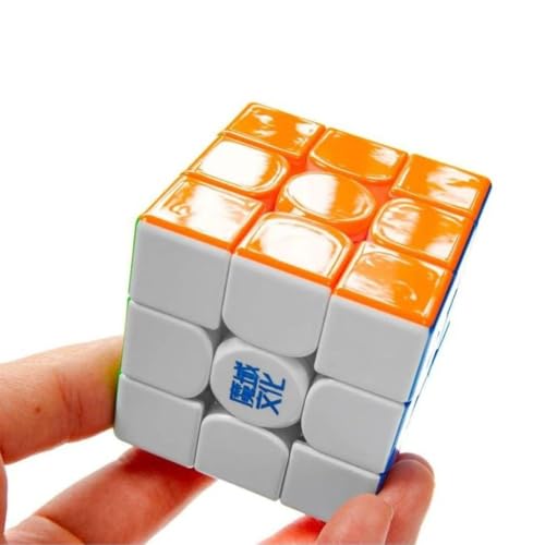 Image of MoYu WeiLong V11 3x3 Magnetic Speed Cube | MagLev, 20-Magnet Ball-Core & UV Coated Finish | World Record Design, 64 Customization & Dual Adjustment System Puzzle