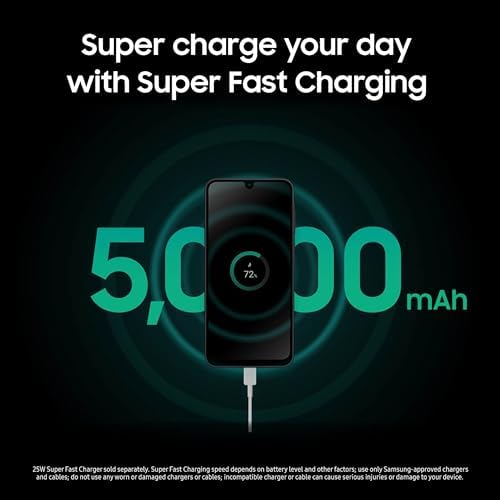 Samsung Galaxy A17 5G Smart Phone 128GB US 1 Yr Manufacturer Warranty Black — view 4