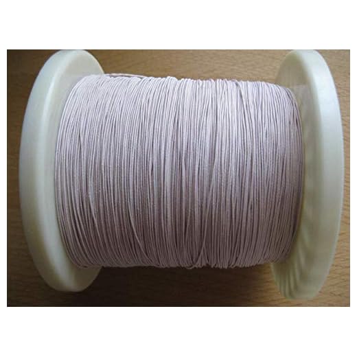 New Litz wire 105/42 for Amateur & Crystal Radio coil, Double layer insulation, 100'