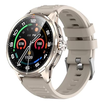 H81 Smart Watch 5G Cellular with Camera, Android, 1.77in AMOLED (Silver)