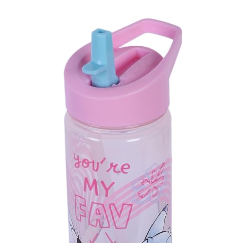 Image of Gluman Water Bottle for Kids | Disney Stitch Patrol Ninos 700 ml Sipper Bottle with Flip-Top Closure | Kids Sipper School Water Bottle | Picnic Bottle | Food Grade | School Bottle for Boys | Leakproof