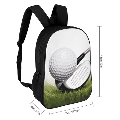 Golf Club Backpack - Durable 600D Polyester, 17 Inch Backpack with Ergonomic Adjustable Straps, Lightweight Travel Bag for Men & Women2