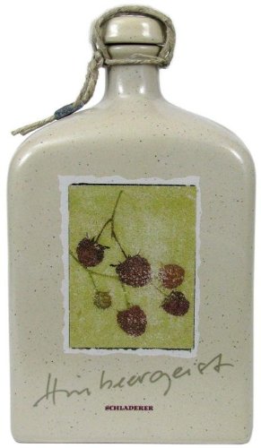 Rareza: Schladerer Espíritu de frambuesa en botella de cerámica 0.5l