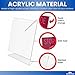 1InTheOffice Slanted Sign Holder 8.5 x 11