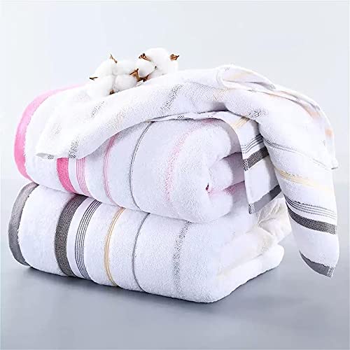 Serviette de bain maison TILEZE en coton absorbant 70x140cm - 5