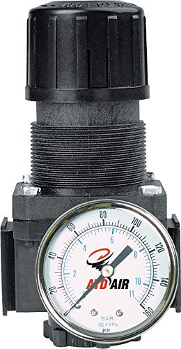 Régulateur d'air 7843 NPT ATD Tools avec manomètre 6,35 mm pour compresseur