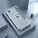 IDweel for iPhone 16e Case with Screen Protector(2025),Case for iPhone SE 4th Gen,Hybrid 3 in 1 Shock Absorption Slim Fit Heavy Duty Hard PC Cover Soft Silicone Bumper Full Body Case,Glitter Grey