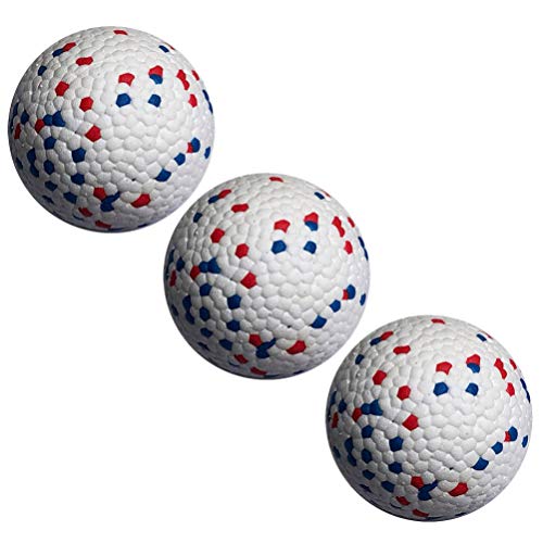 UKCOCO 3 Peças de Borracha de Látex para Cães Bolas de Brinquedos Interativos Brinquedos de Mastigar